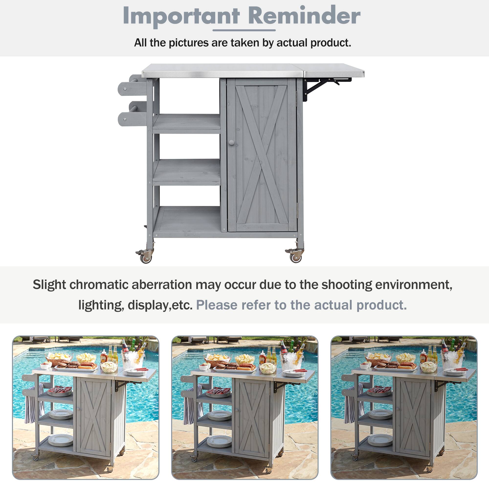 Important Reminder

All the pictures are taken by actual product.

Slight chromatic aberration may occur due to the shooting environment, lighting, display, etc. Please refer to the actual product.