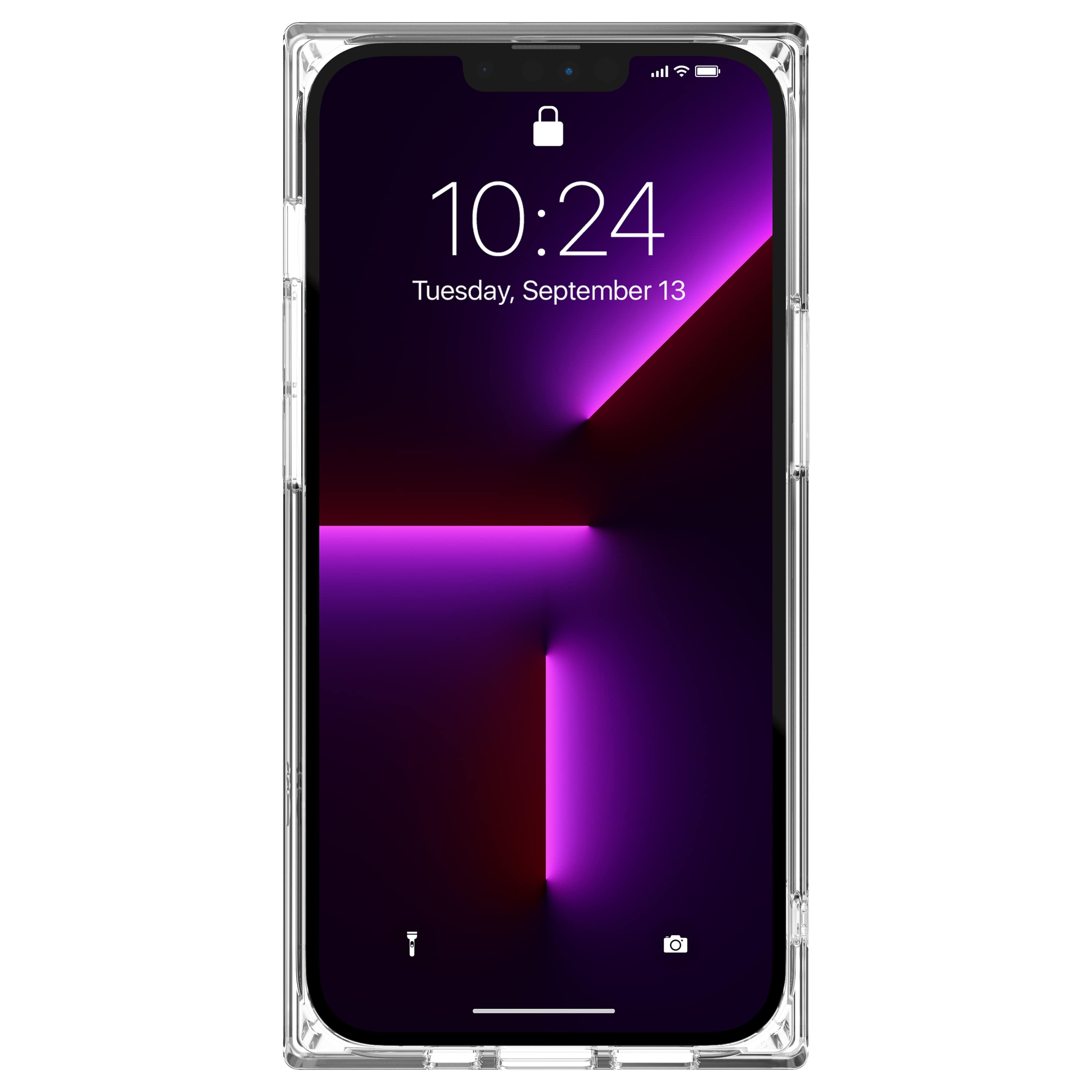 Alt View 2. Case-Mate - Blox Softshell Case for iPhone 13 Pro - Magenta Marble.