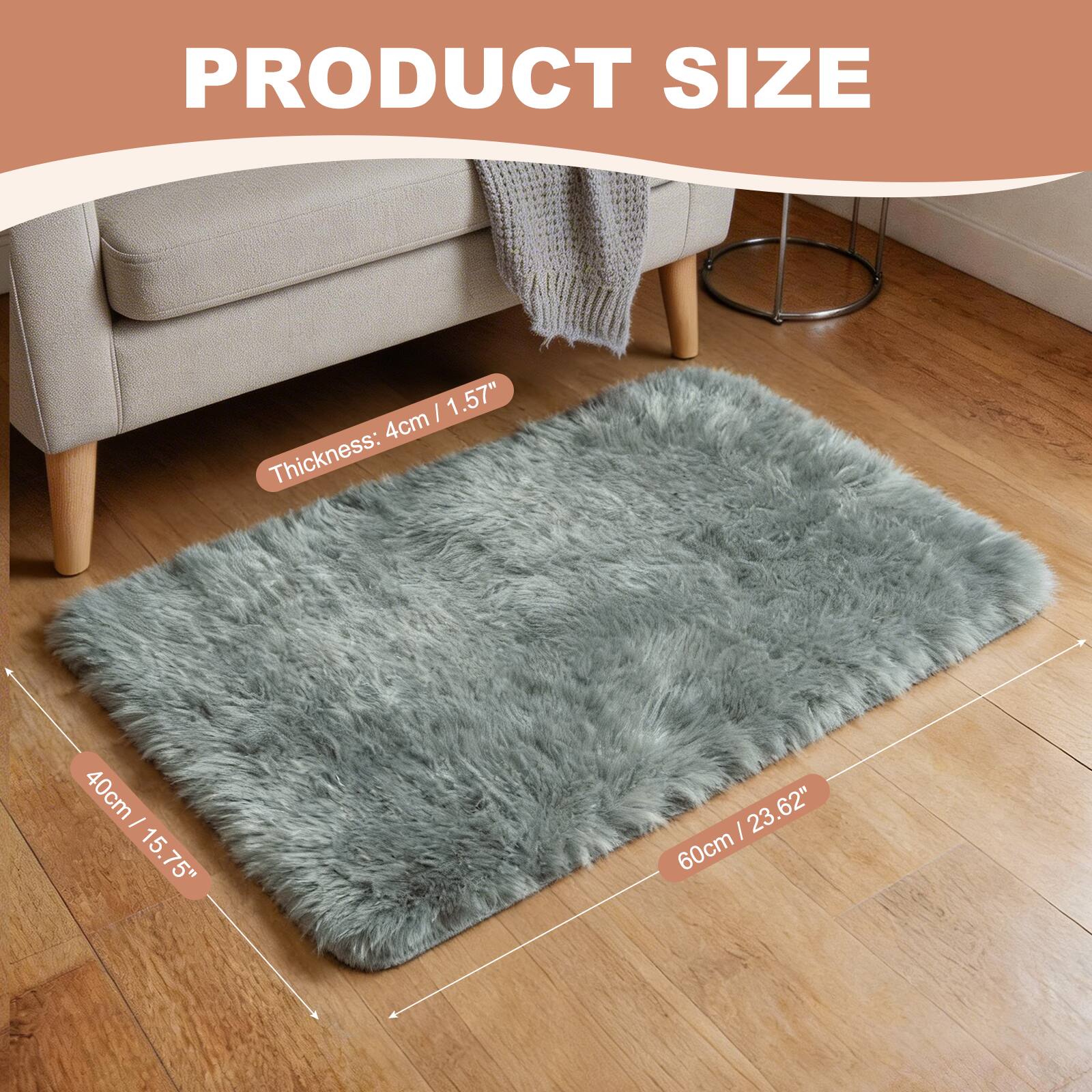 PRODUCT SIZE

Thickness: 4cm / 1.57"

40cm / 15.75"

60cm / 23.62"