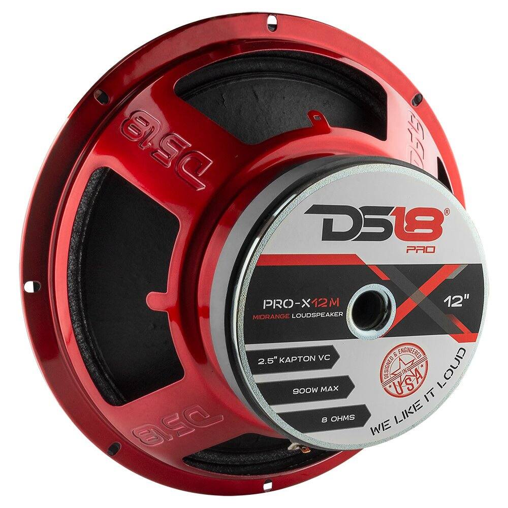 D519 D518 PRO PRO-X12M 12" MIDRANGE LOUDSPEAKER 2.5" KAPTON VC & ENGINEERED DESIGNED USA LOUD 900W MAX IT D58 8 OHMS WE LIKE