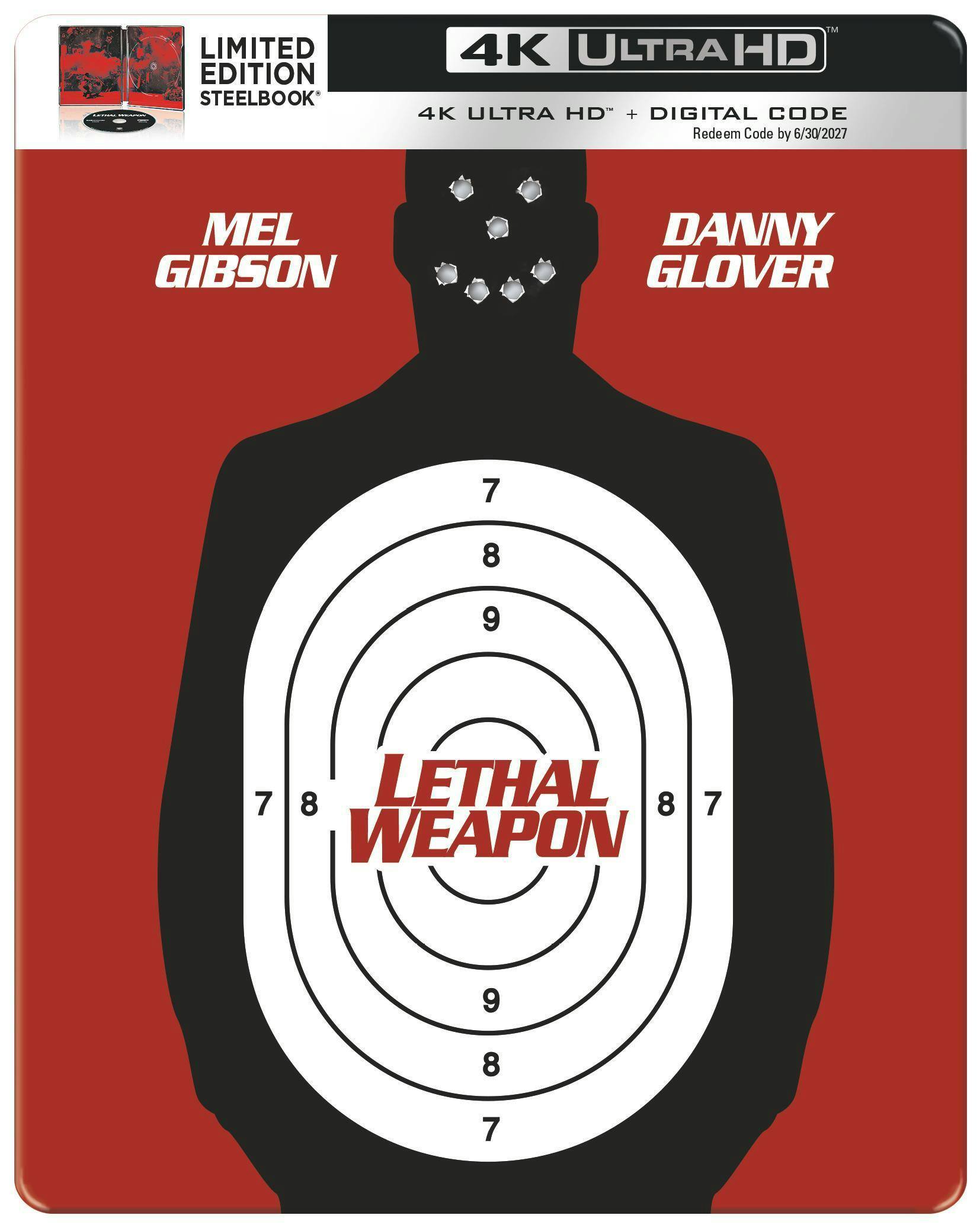 Angle. Lethal Weapon (Steelbook)   - 4K Blu-Ray.