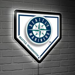 Evergreen Enterprises - Seattle Mariners LED Wall Home Plate - Multicolor