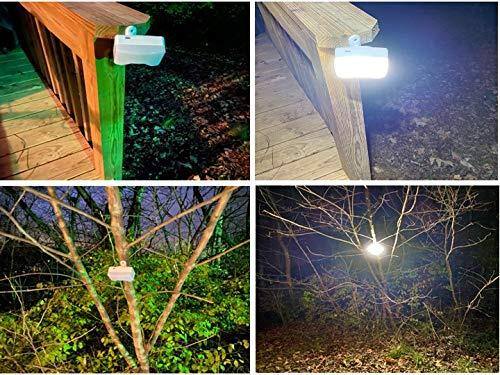 Back. IQ America - IQ America Battery Operated LED Motion Security Flood Light 350 Lumens Universal Mount Indoor/Outdoor WH - White.