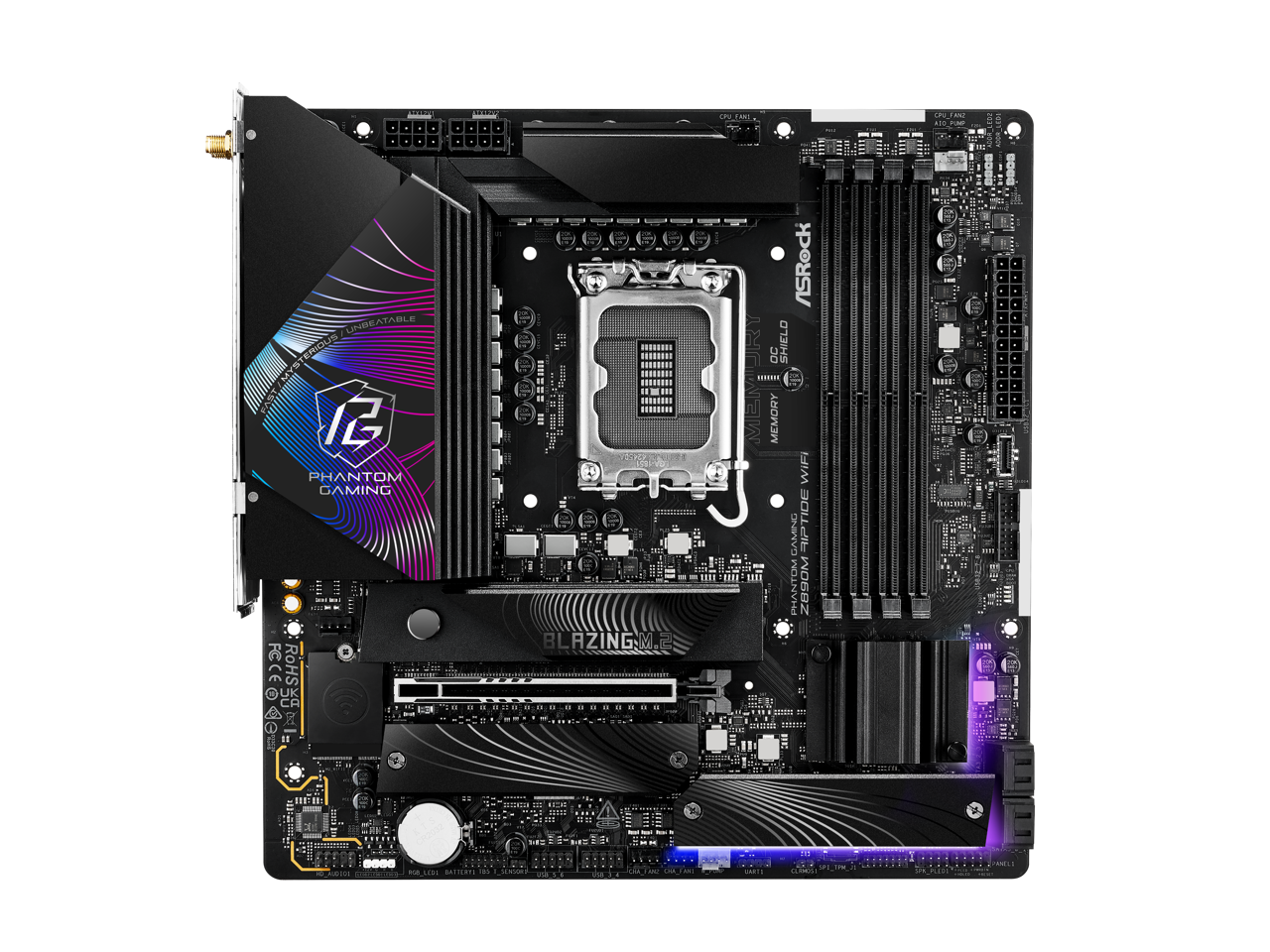 410  
UNBEATABLE STERIOUS IG PHANTOM GAMING ROHS  
AMAZING 5.M  
W ASROCK OC SHIELD WEWOKA MEMORY WiFi GAMING RIPTIDE PHANTOM Z890M  
ROO_LCO1 SATTENTS
