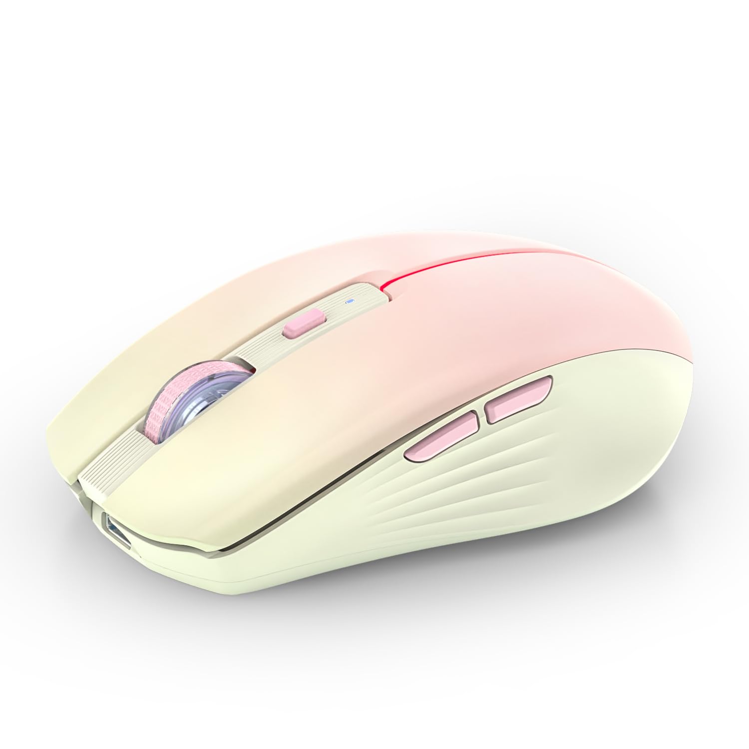 Gradient Khaki to Pink