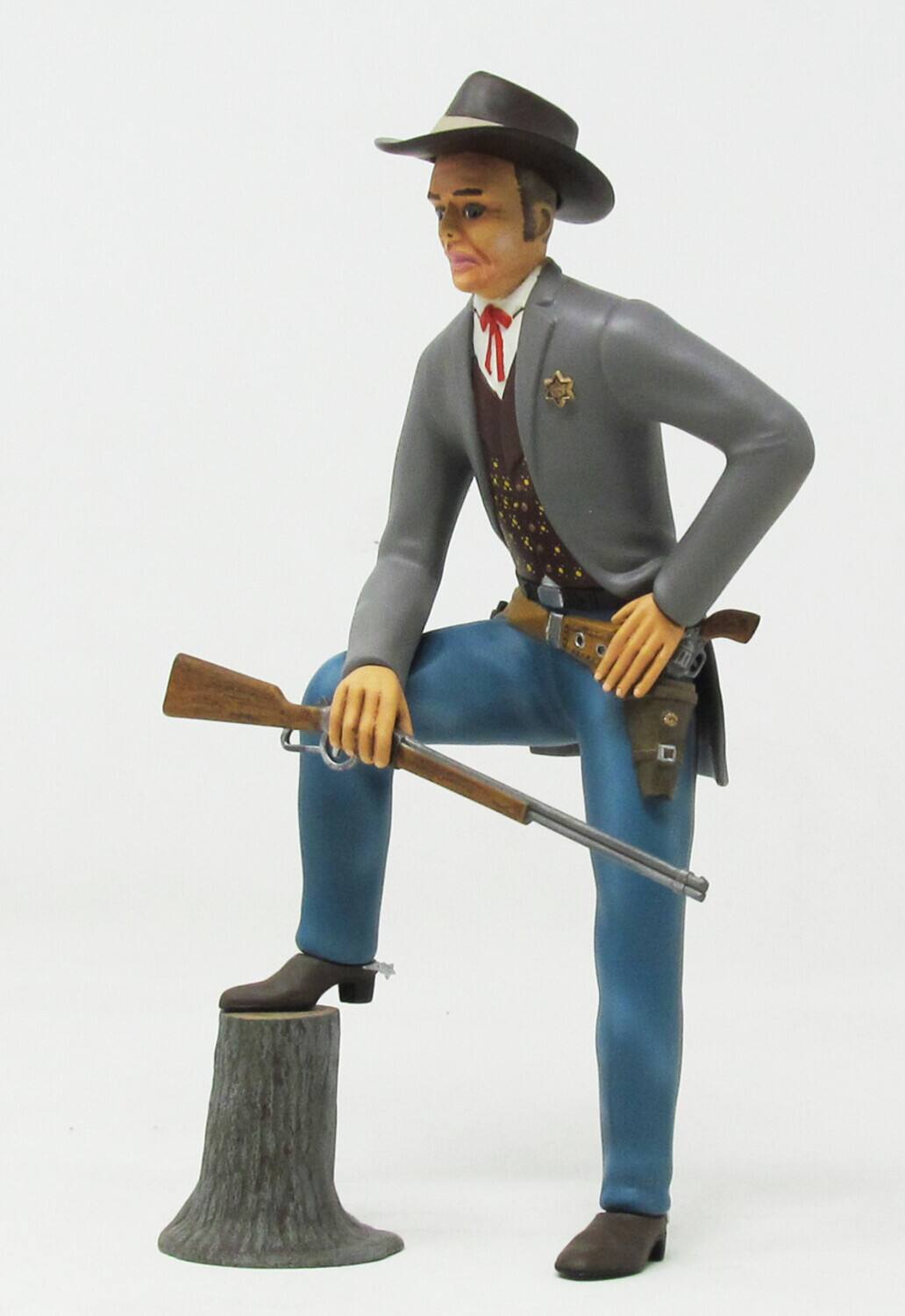 Alt View 2. PopMarket - Atlantis - 1:8 Scale Model Kit - U.S. Marshal Wyatt Earp Figure   - COLLECTIBLES - Multicolor.