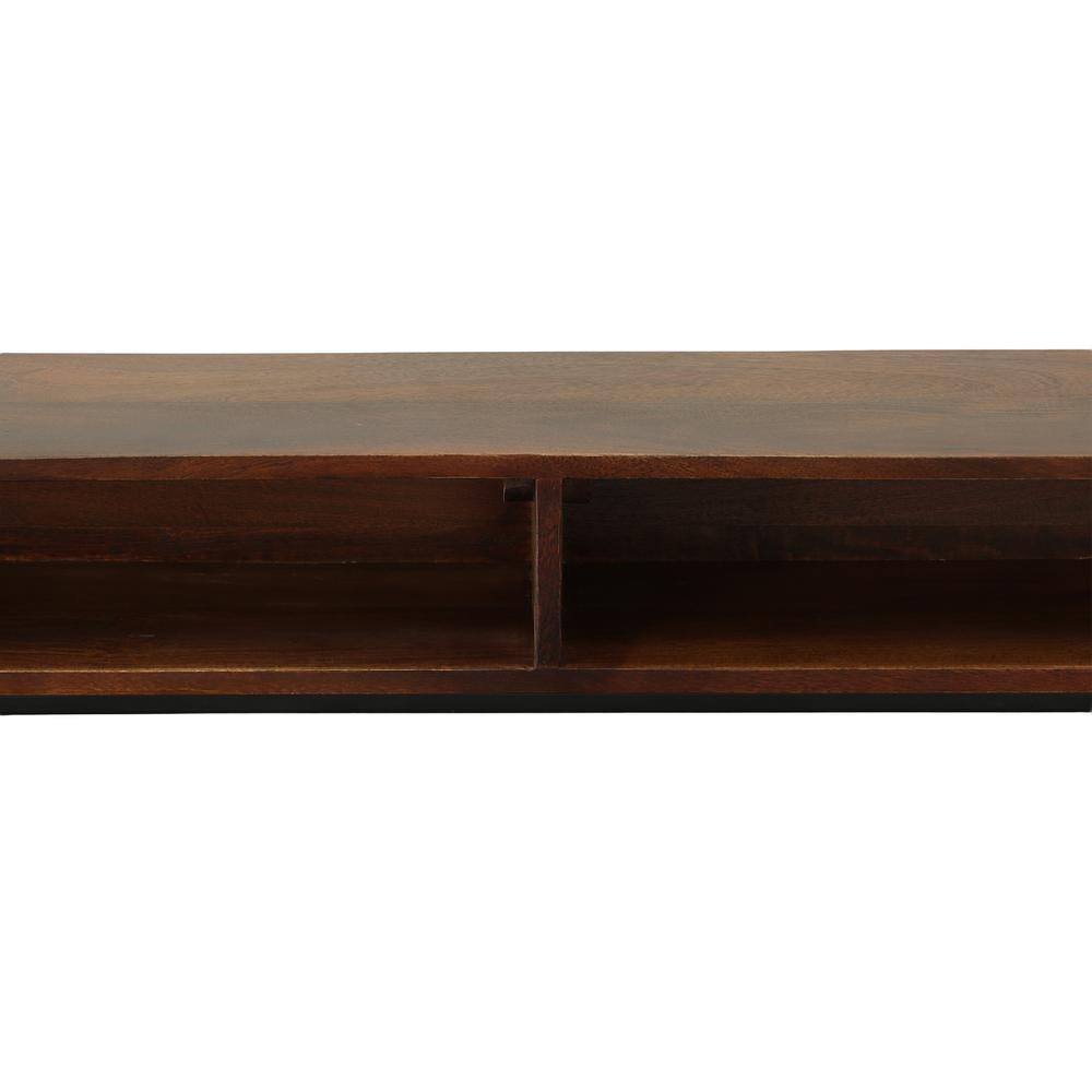 Carolina Chair & Table Edvin Console Table Chestnut/Black Chestnut ...