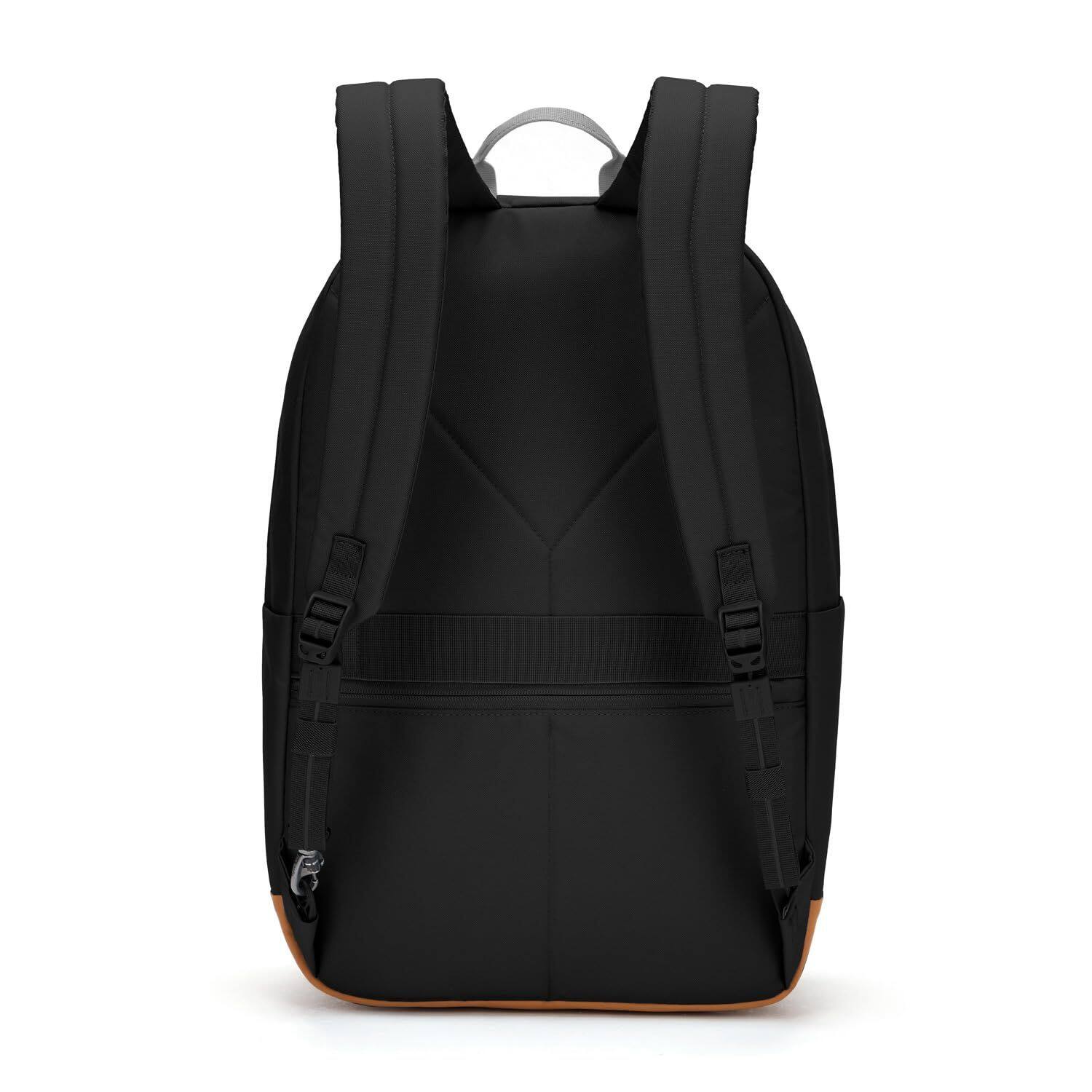 Left. Pacsafe - GO 25L Backpack, Jet Black - Jet Black.