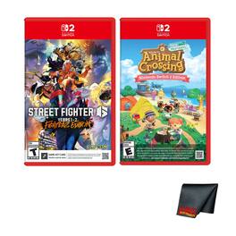 Animal Crossing New Horizons For Switch 2 Edition + STREET FIGHTER 6 Year 1-2 Fighters Edition - Nintendo Switch 2