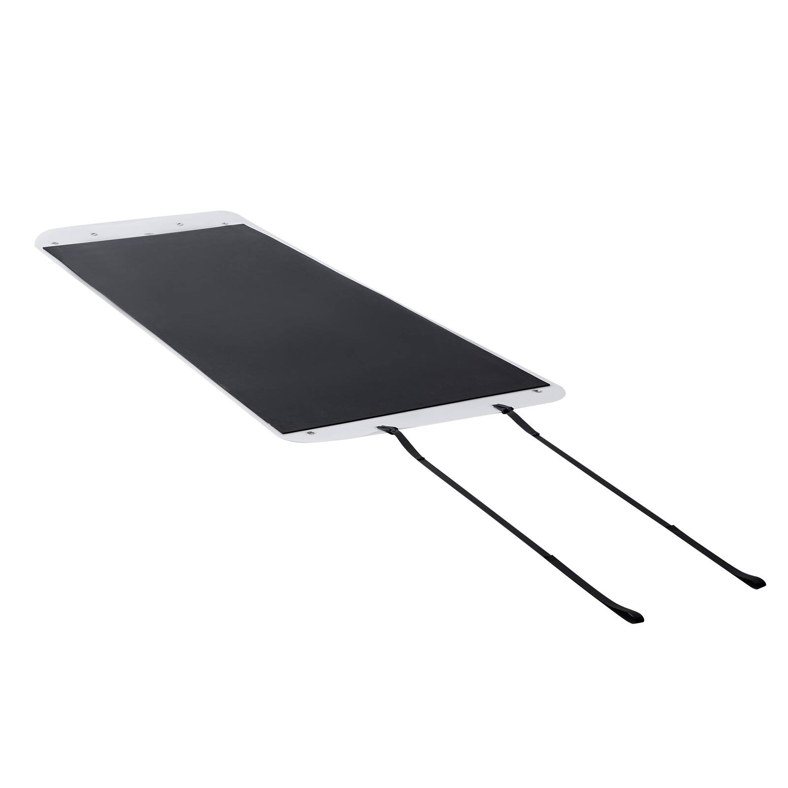 Alt View 5. VEVOR - Yard Drag Sled, 110 x 40 in, 1600lbs Heavy Duty Utility Sled,PE Drag Glider with Ropes & Pull Cable,Dual Use Game Hauler - Black.