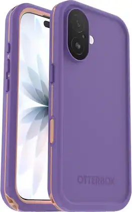 OtterBox - iPhone 17 (Only) Fre Series Case with MagSafe - Sleek & Stylish - Waterproof iPhone Case up to 2 Meters - IP68 - Rule of Plum (Purple)
