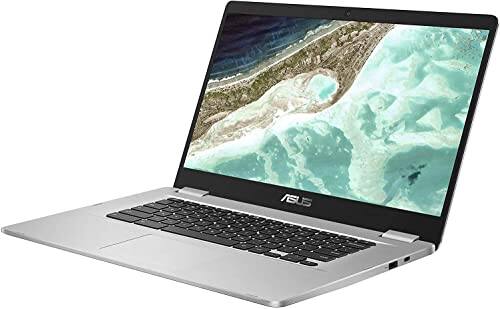 Alt View 3. ASUS - ASUS Chromebook 15.6" FHD N3350 4GB 64GB Chrome OS C523NA-IH44F - Silver.