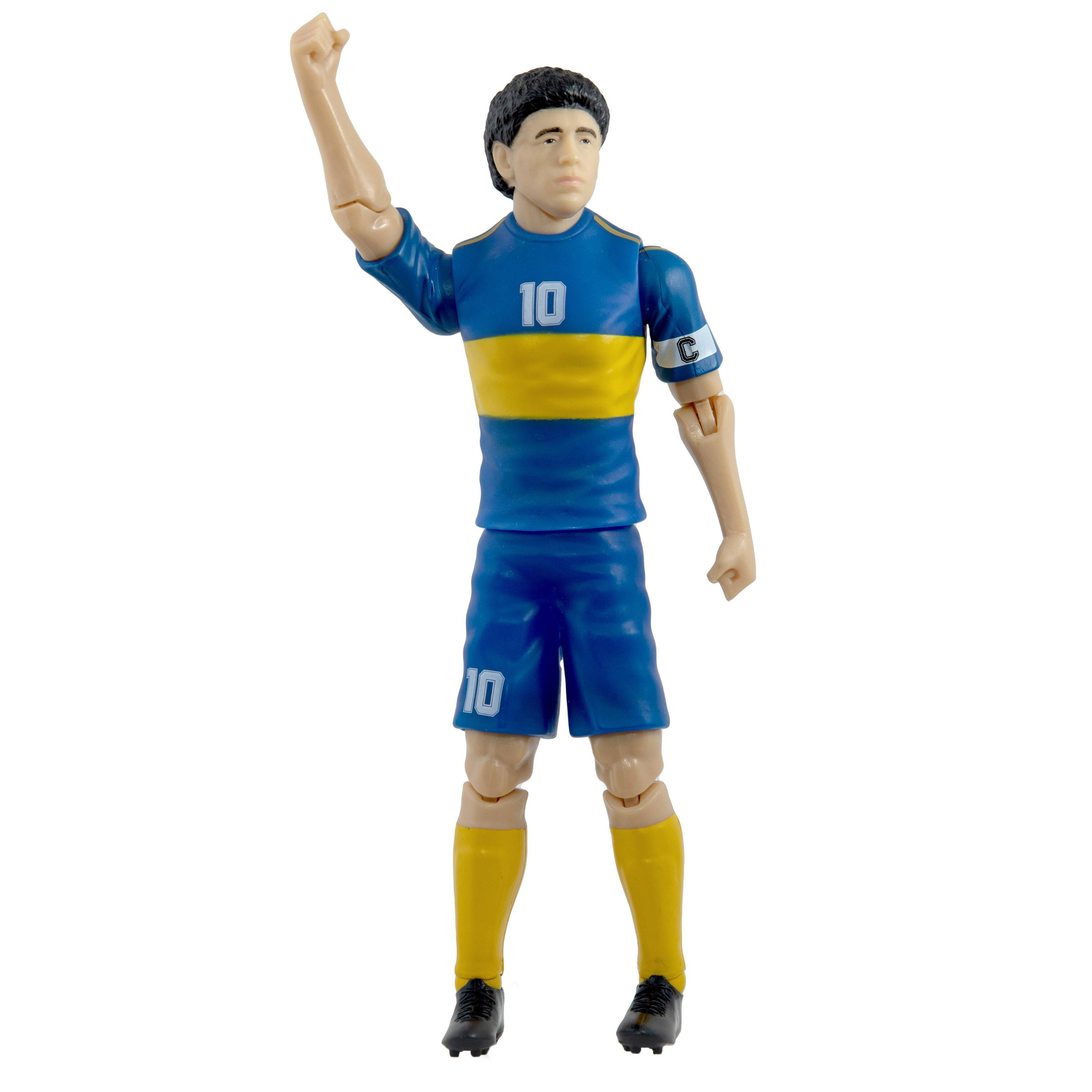 Alt View 4. Banbo Toys - Banbo Toys SOCKERS Legends Boca Juniors Diego Maradona 8" Collectible Soccer Action Figure.