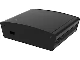 SilverStone - PT15B-H1D2 Black Aluminum / Plastic Computer Case with 1x HDMI and 2x Display Ports - Black