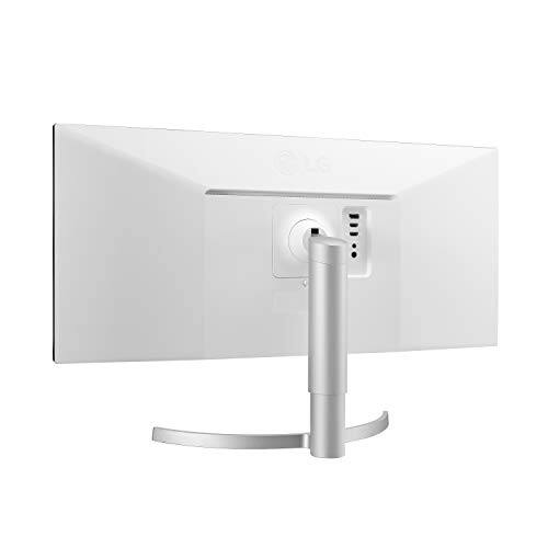 Alt View 1. LG - LG 34WN650-W 34-Inch 21:9 UltraWide Full HD (2560 x 1080) IPS Display with VESA DisplayHDR 400 and AMD FreeSync, Silver.