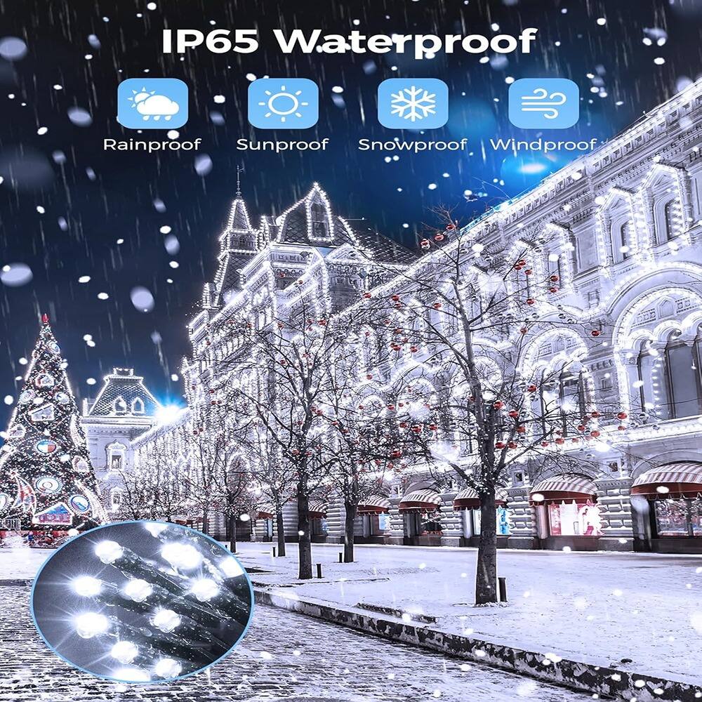 IP65 Waterproof  
Rainproof  
Sunproof  
Snowproof  
Windproof