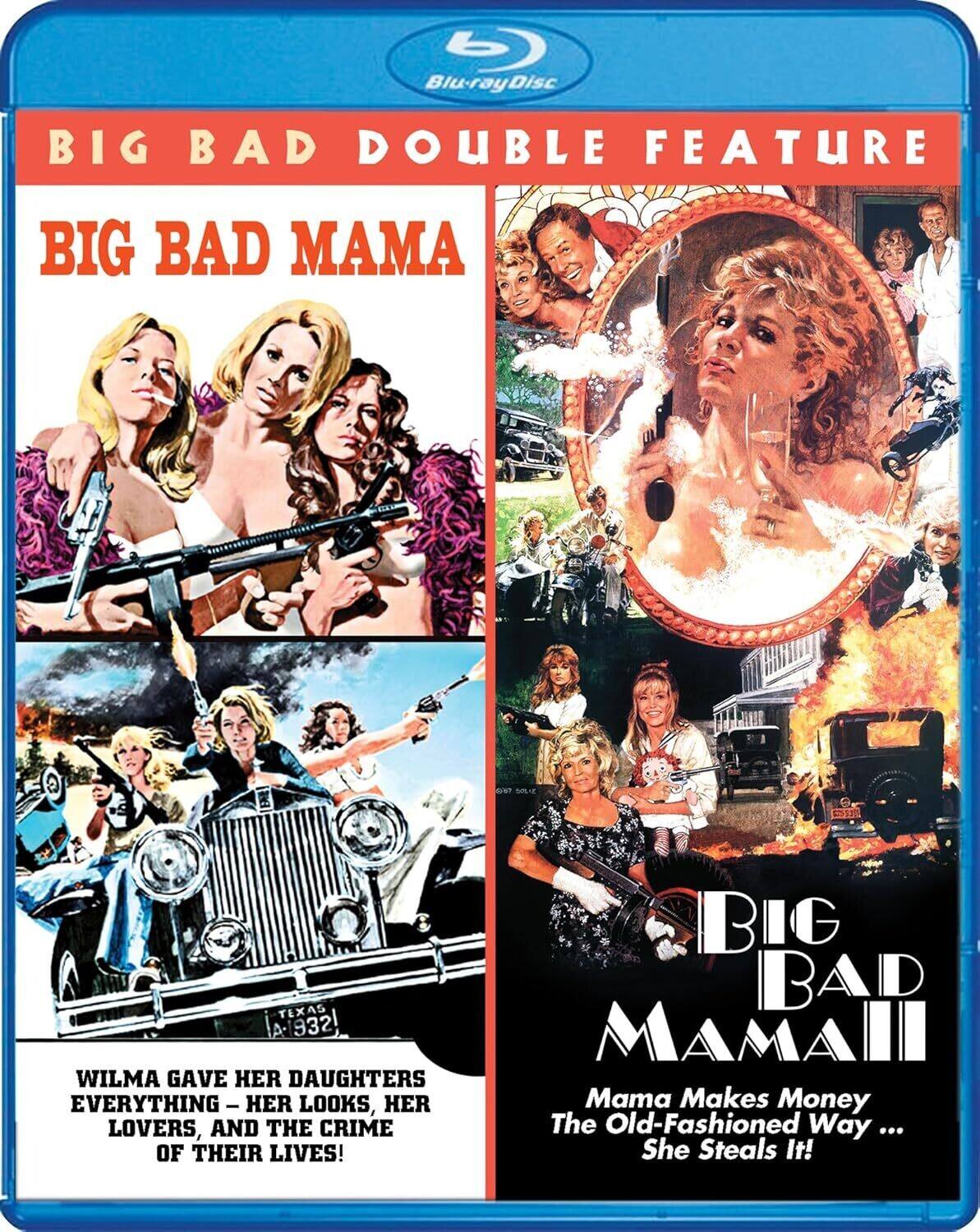 Front. Big Bad Mama / Big Bad Mama II   - BLU-RAY.