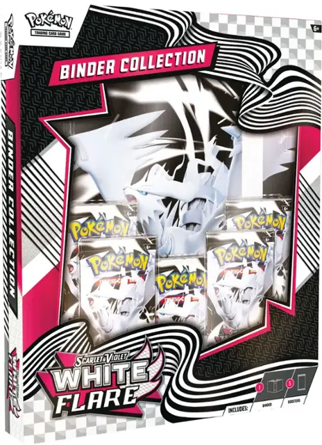Pokémon - Trading Card Game: Scarlet & Violet White Flare Binder Collection