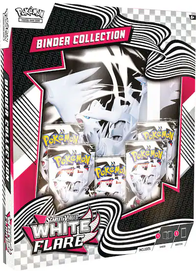 Pokmon Trading Card Game: Scarlet & Violet White Flare Binder Collection 10-10039-119 - Best Buy Pokmon Trading Card Game: Scarlet & Violet White Flare Binder Collection 10-10039-119 - Best Buy
