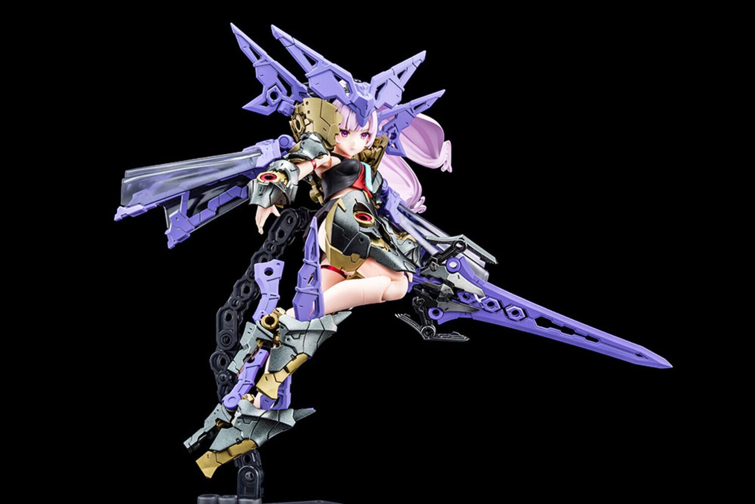Alt View 1. PopMarket - Kotobukiya - Megami Device - Buster Doll Paladin Darkness Claw Model Kit   - Collectibles - Multicolor.