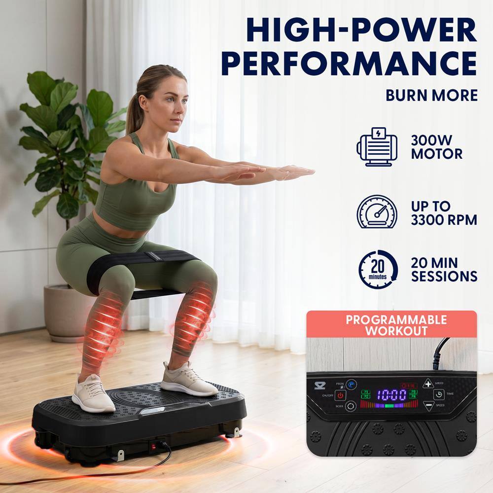 HIGH-POWER PERFORMANCE  
BURN MORE  
300W MOTOR  
UP TO 3300 RPM  
20 MIN SESSIONS  
PROGRAMMABLE WORKOUT