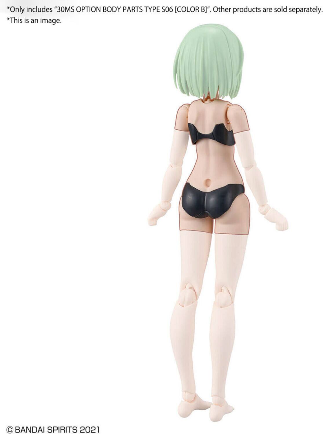 *Only includes "30MS OPTION BODY PARTS TYPE S06 [COLOR B]". Other products are sold separately.  
*This is an image.  

© BANDAI SPIRITS 2021