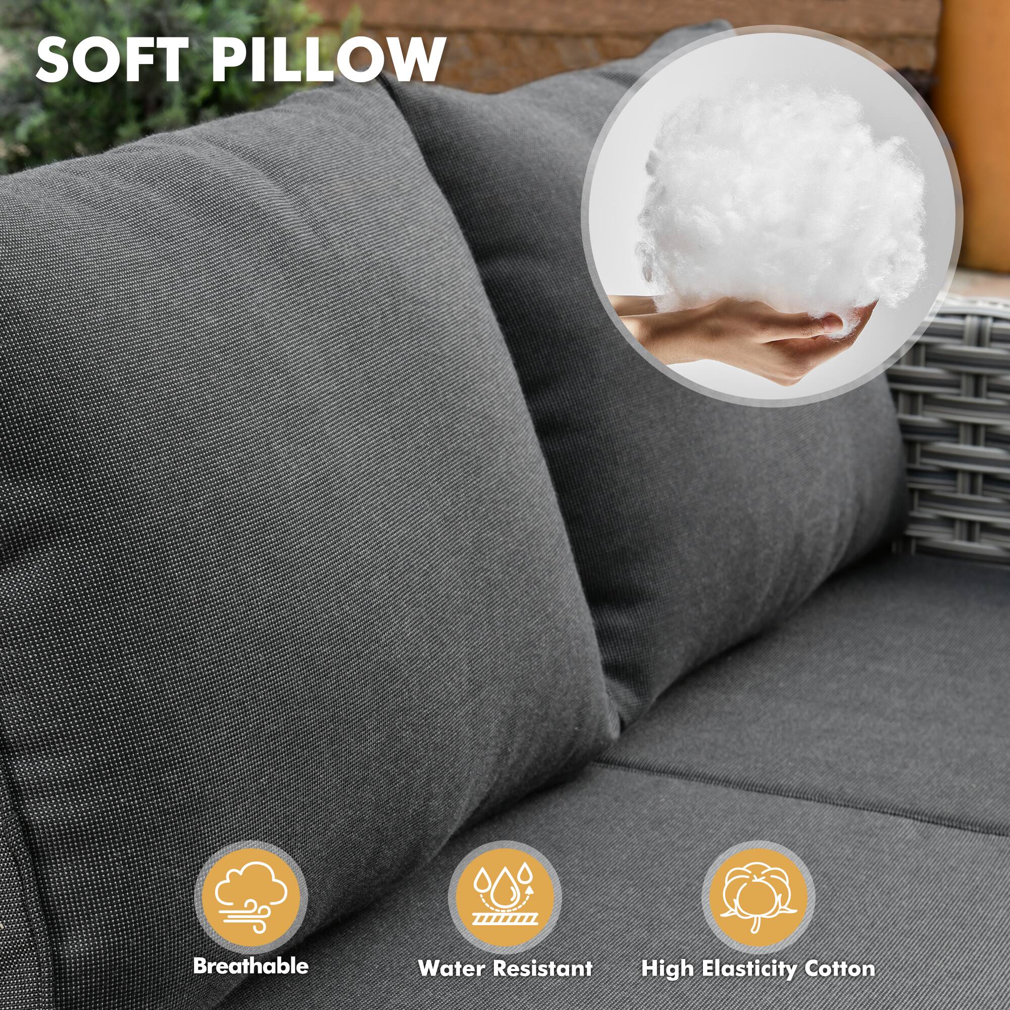 SOFT PILLOW

- Breathable
- Water Resistant
- High Elasticity Cotton