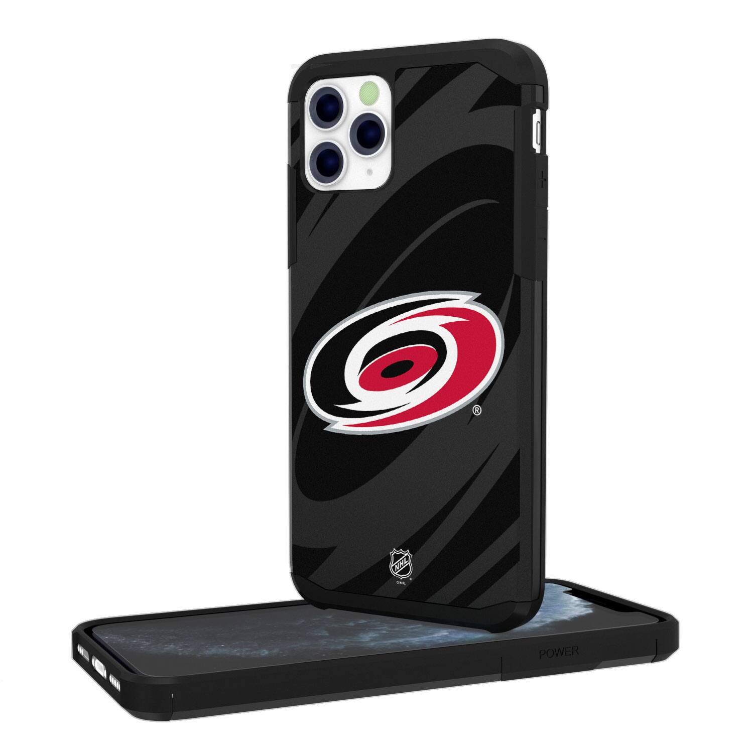 Keyscaper - NHL - Carolina Hurricanes iPhone Mono Tilt Rugged Case - 12 mini - Multicolor