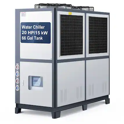2 - m E Water Chiller 20 HP/15 kW 66 Gal Tank