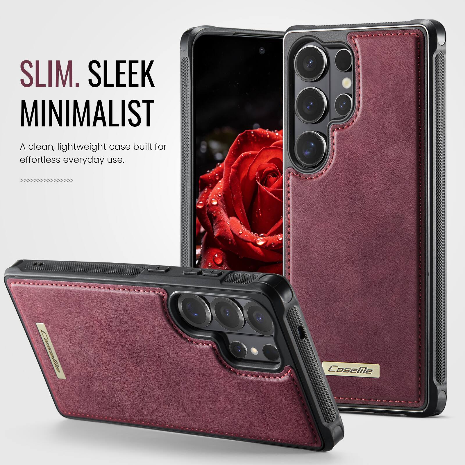 SLIM. SLEEK MINIMALIST  
A clean, lightweight case built for effortless everyday use.  
Loselle CaseMe