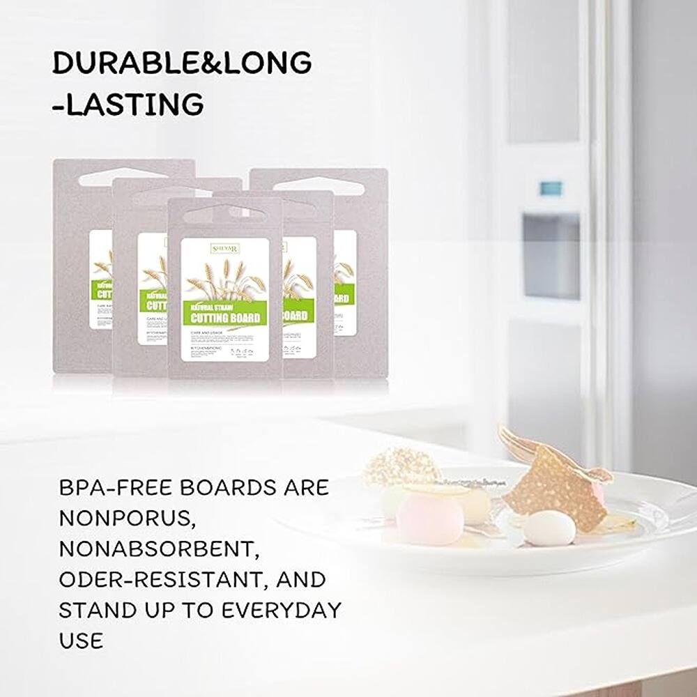 DURABLE & LONG-LASTING

BPA-FREE BOARDS ARE NONPOROUS, NONABSORBENT, ODOR-RESISTANT, AND STAND UP TO EVERYDAY USE