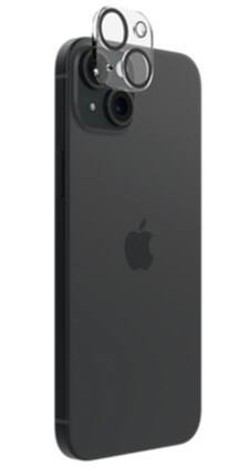ZAGG - ZGGE-iPhone 15 and 15 Plus Lens Protection Glass Elite CLER - Clear