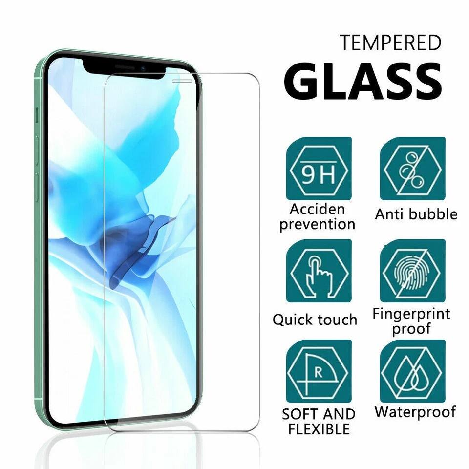 TEMPERED GLASS

- 9H
- Accidental prevention
- Anti bubble
- Quick touch
- Fingerprint proof
- SOFT AND FLEXIBLE
- Waterproof