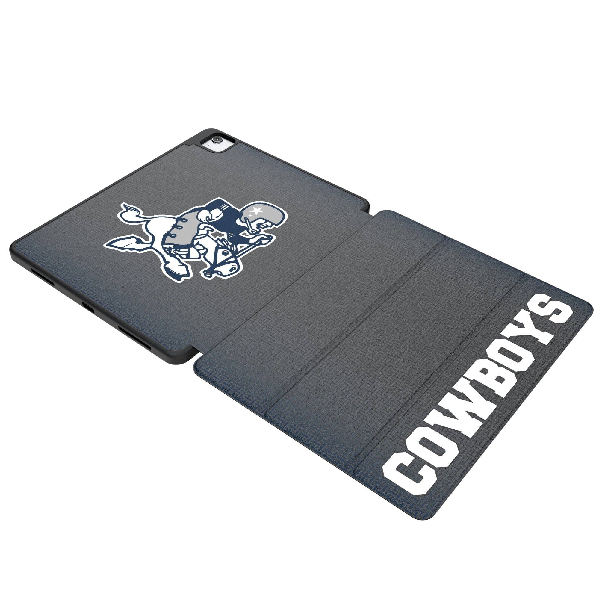 Front. Keyscaper - Dallas Cowboys iPad Case - 6/7th Gen Mini - Black.