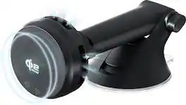 iOttie - Velox Pro Qi2.2 Magnetic Wireless Car Charger Dash/Windshield & Air Vent Combo with CryoFlow Cooling - Black