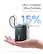 Ultra-Compact Ultra Portable Charge 3 Devices at Once 15% Shorter* i 0 USB-C 0USB-A 0USB-B baseus 3 L *Data sourced from Baseus Laboratory; results may vary due to environmental factors.