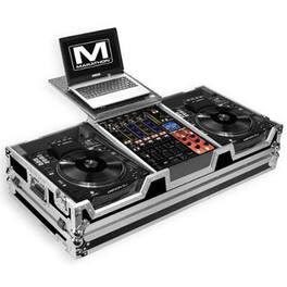 Marathon - Flight Road MA-SC390012WLT Coffin Case with Laptop Shelf for 2x Large Format Denon SC3900 CD Players Plus 12"