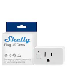Shelly Plug US Gen4
Smart plug for remote control of electrical appliances