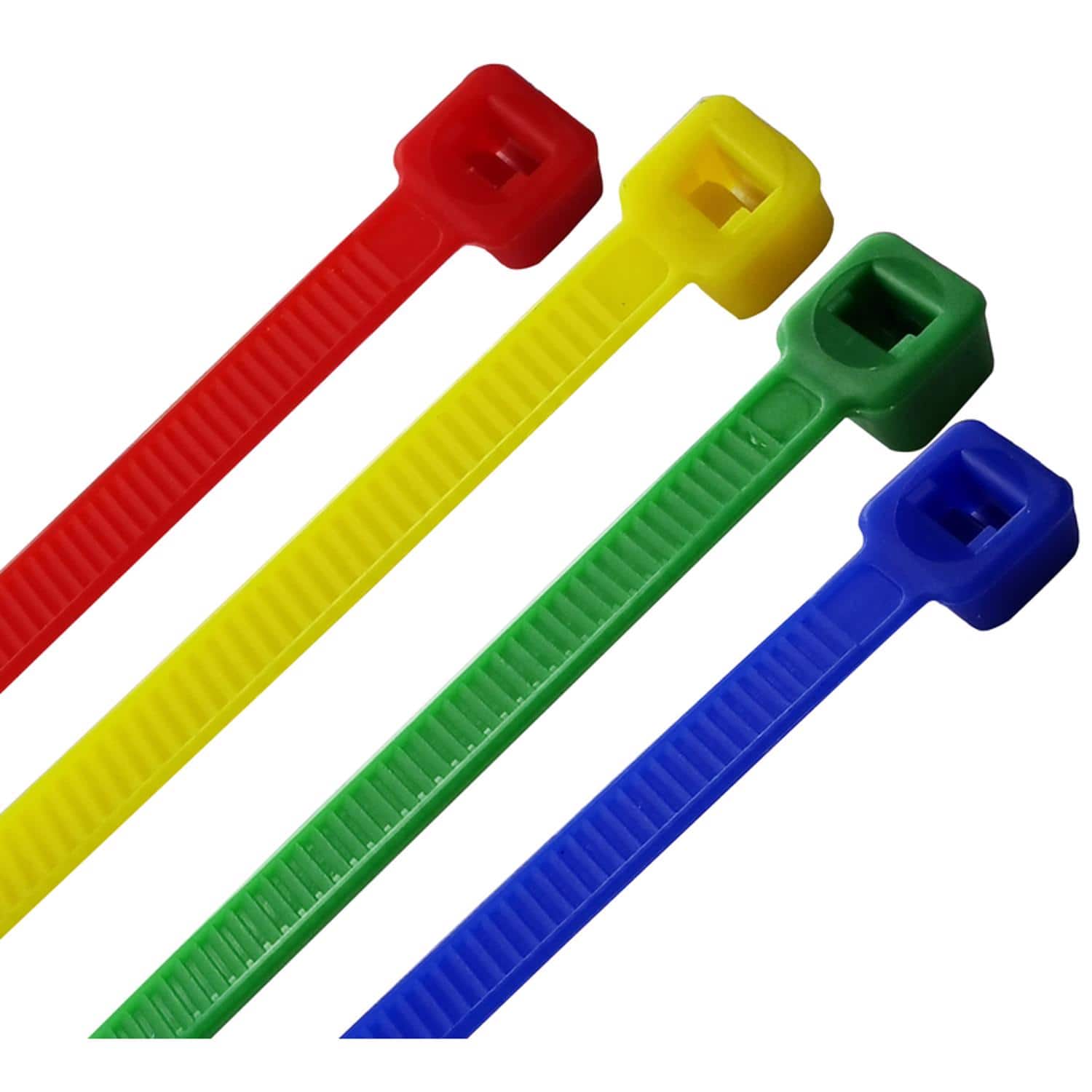 HomePlus - Home Plus 8 in. L Multicolored Cable Tie 100 pk