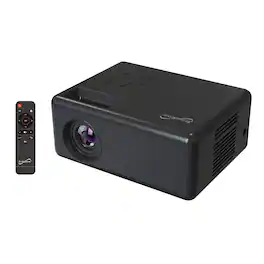Supersonic - 720p HD 800 ANSI Lumen Compact LED Projector - Black