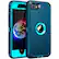 Front. Entronix - Entronix Triple-Layer Heavy Duty Case for iPhone 8, 7, and SE - Ultimate Protection - Teal.