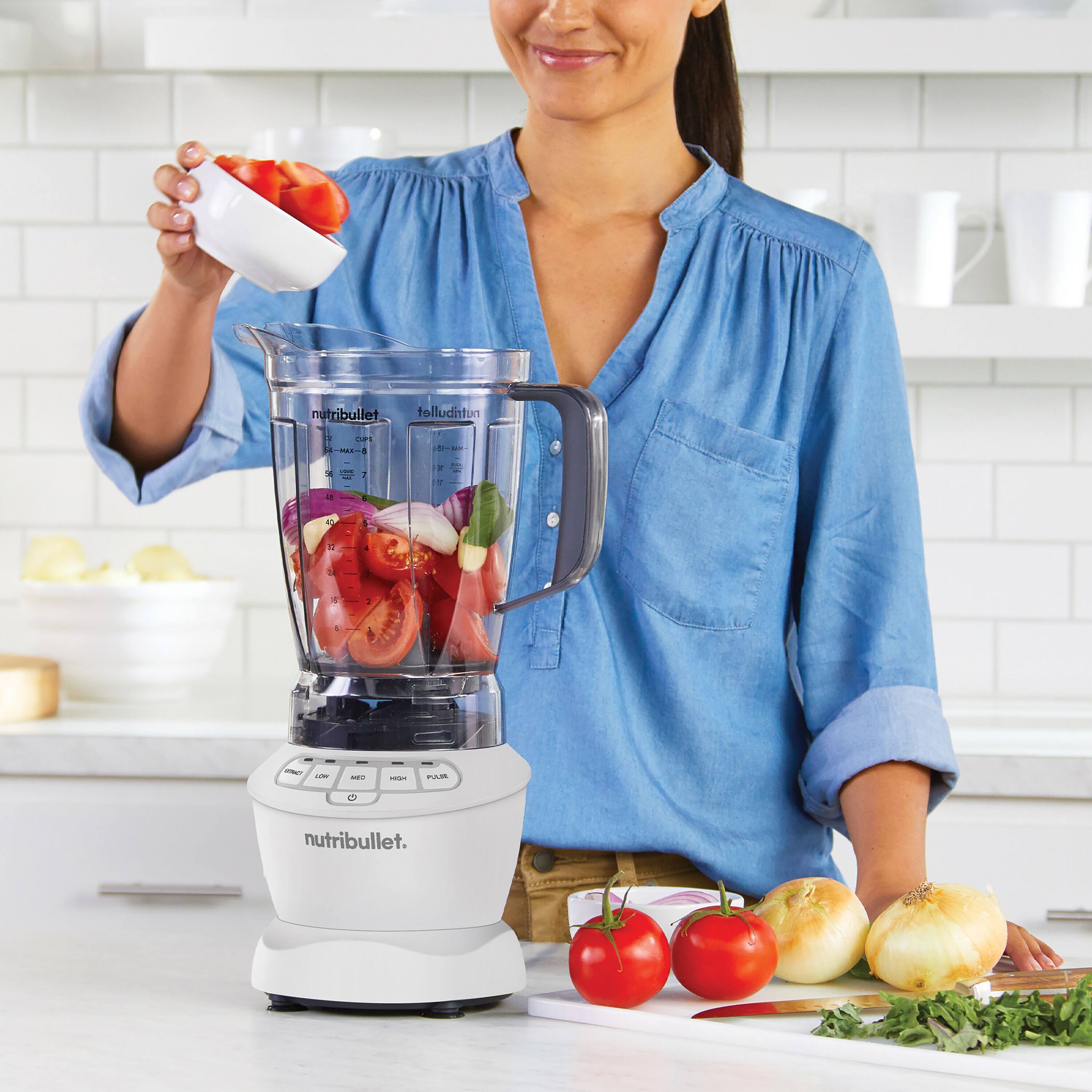 NutriBullet Blender Combo White NBF50500AW - Best Buy