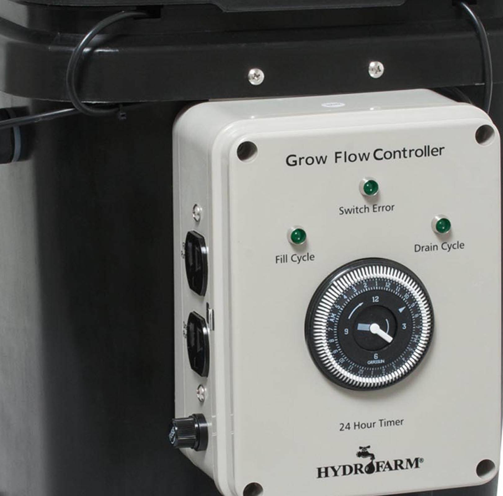 Grow Flow Controller  
Switch Error  
Fill Cycle  
Drain Cycle  
24 Hour Timer  
HYDROFARM
