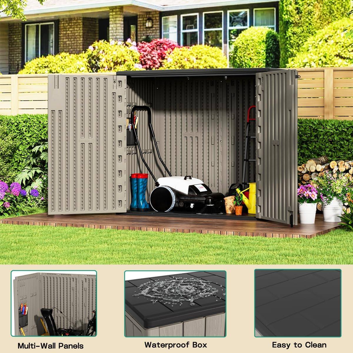 1 1 ! i a 1 : Multi-Wall Panels Waterproof Box Easy to Clean