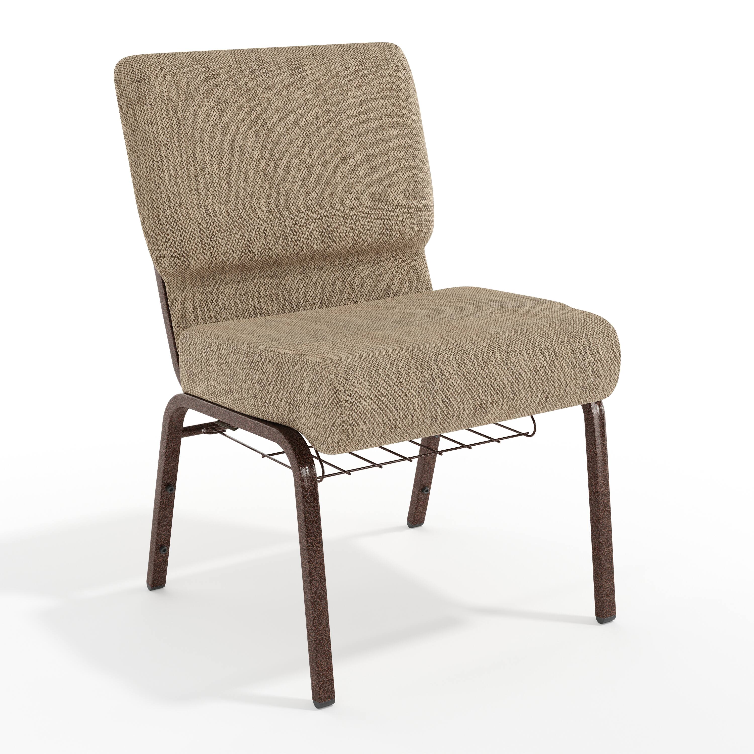 Beige Fabric/Copper Vein Frame