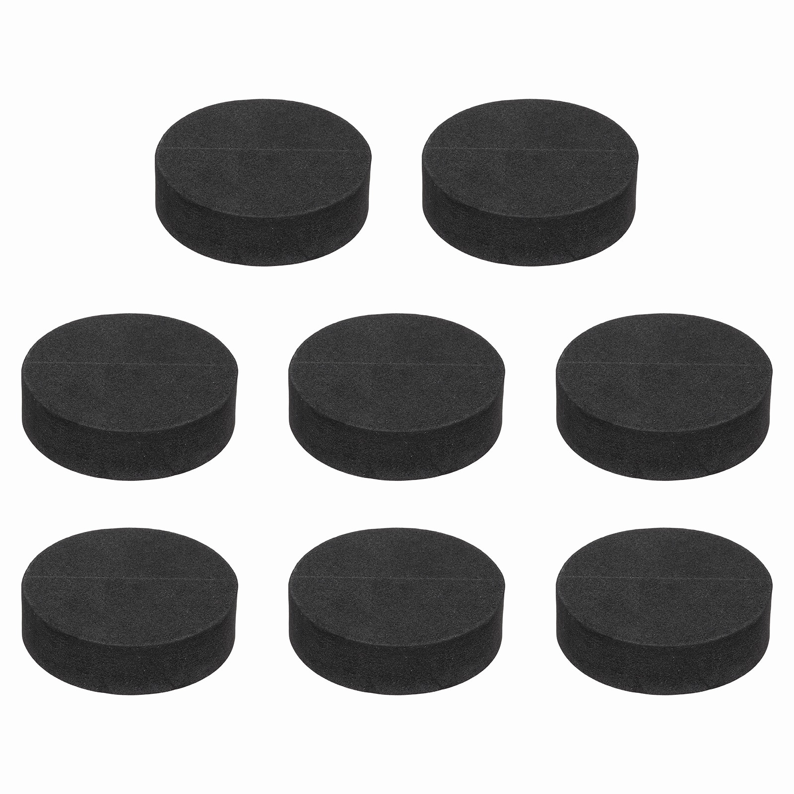 Unique Bargains - 8pcs Single Sided Speaker Isolation Feet Pads, 50x15mm Non Slip Foam Shock Absorption Pad for Amplifier - Black price history on PriceWatchPro