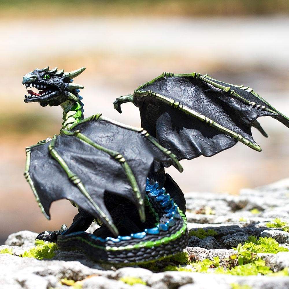 Alt View 3. Safari Ltd. - Fog Dragon Toy Figurine.