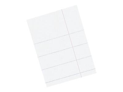 Alt View 2. Pacon - Wide Ruled Filler Paper, 8" x 10.5", 500 Sheets/Pack - White.