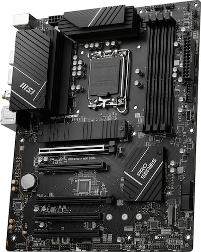 MSI PRO B760 P WIFI DDR4 (Socket 1700) USB 3.2 Intel Motherboard MSI PRO B760 P WIFI DDR4 (Socket 1700) USB 3.2 Intel Motherboard