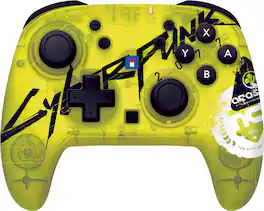 Hori - Wireless HORIPAD Turbo (Cyberpunk 2077) for Nintendo Switch 2 - Yellow